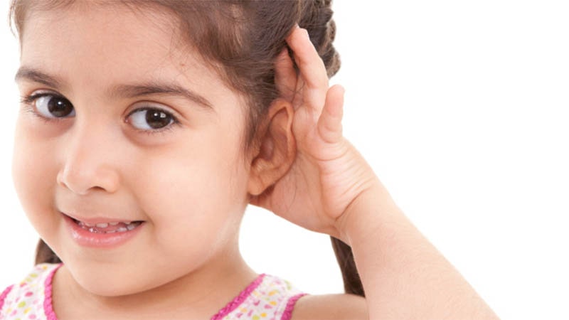 کم شنوایی یک گوشی در کودکان