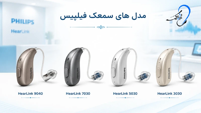 مدل های سمعک فیلیپس