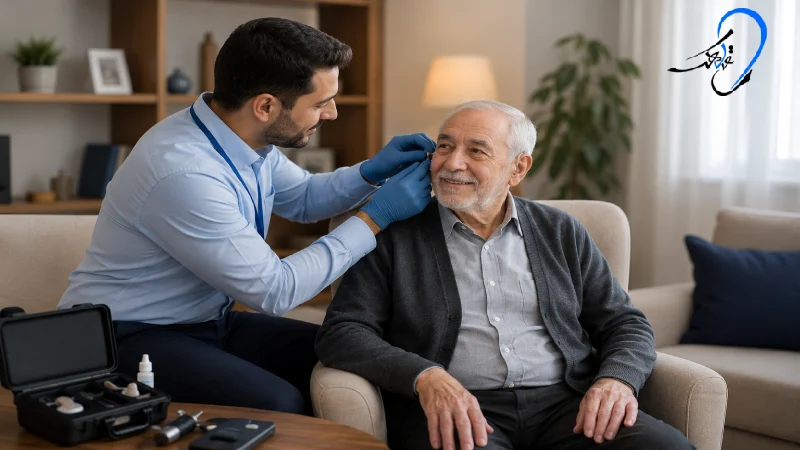 تجویز سمعک در منزل برای سالمندان