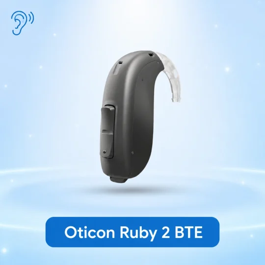 سمعک اتیکن پشت گوشی روبی ruby مدل BTE سری 2